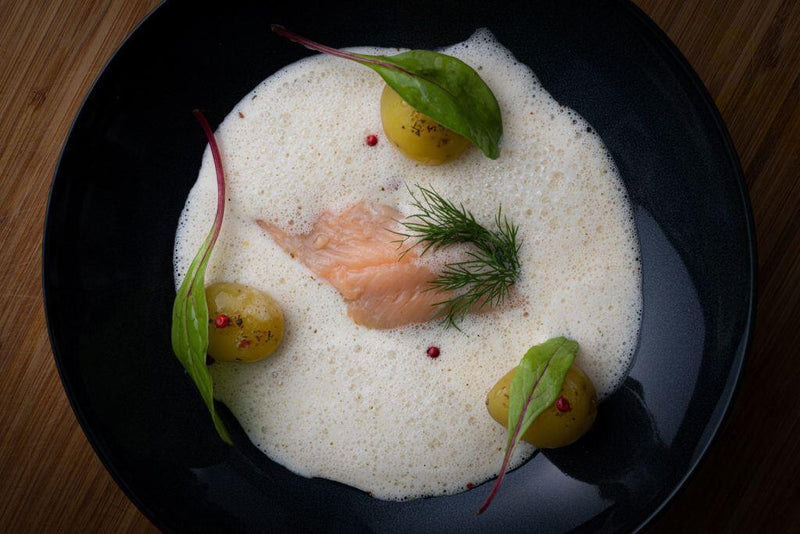 Saibling in Beurre Blanc
