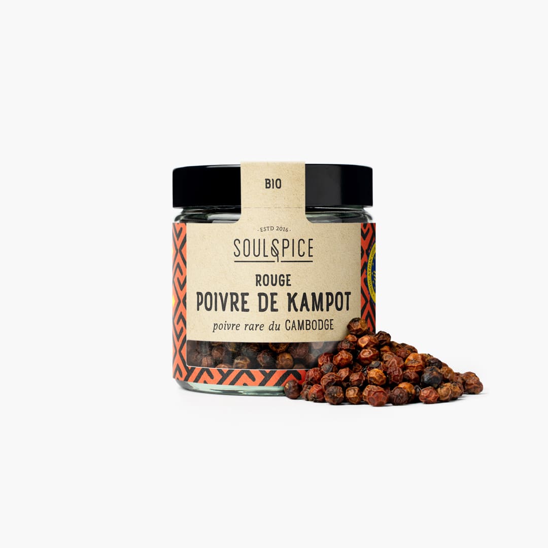 Poivre de Kampot rouge