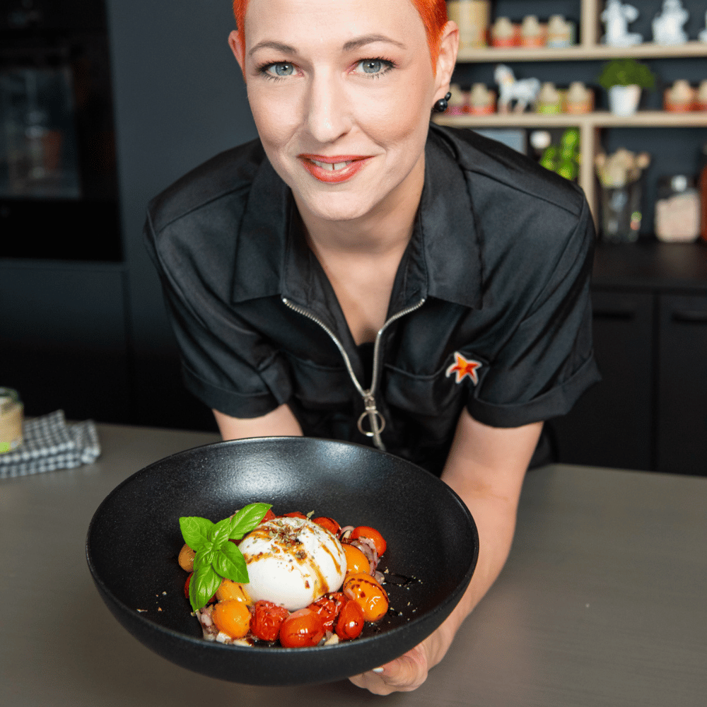 Tomate-Mozzarella-Salz