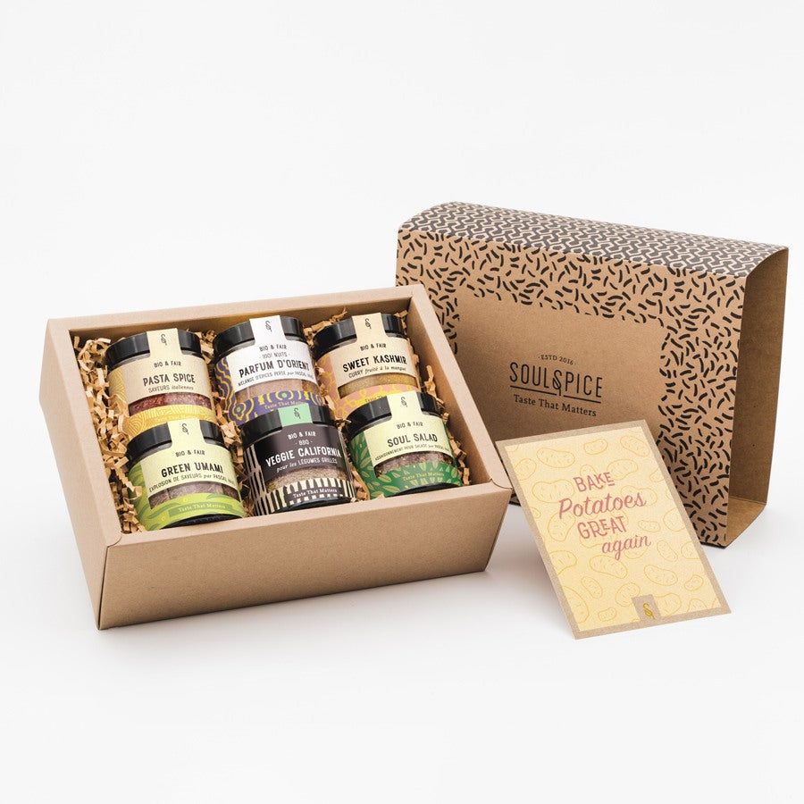 Boite cadeaux collection Veggie Lover