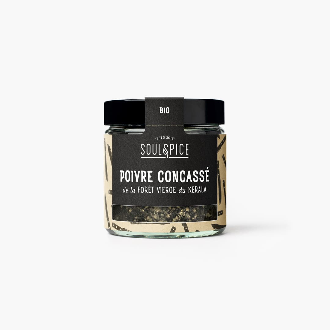 Poivre concassé de la forêt vierge