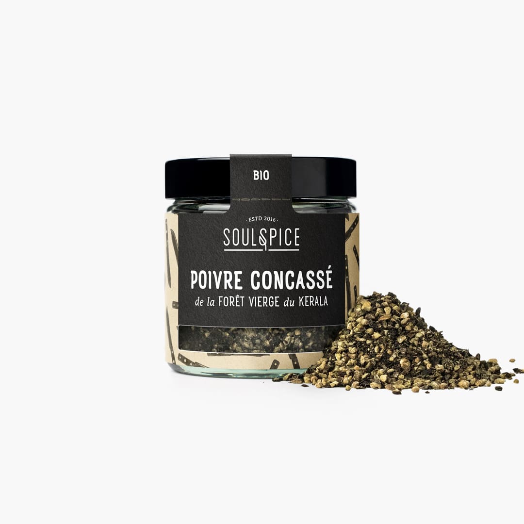 Poivre concassé de la forêt vierge
