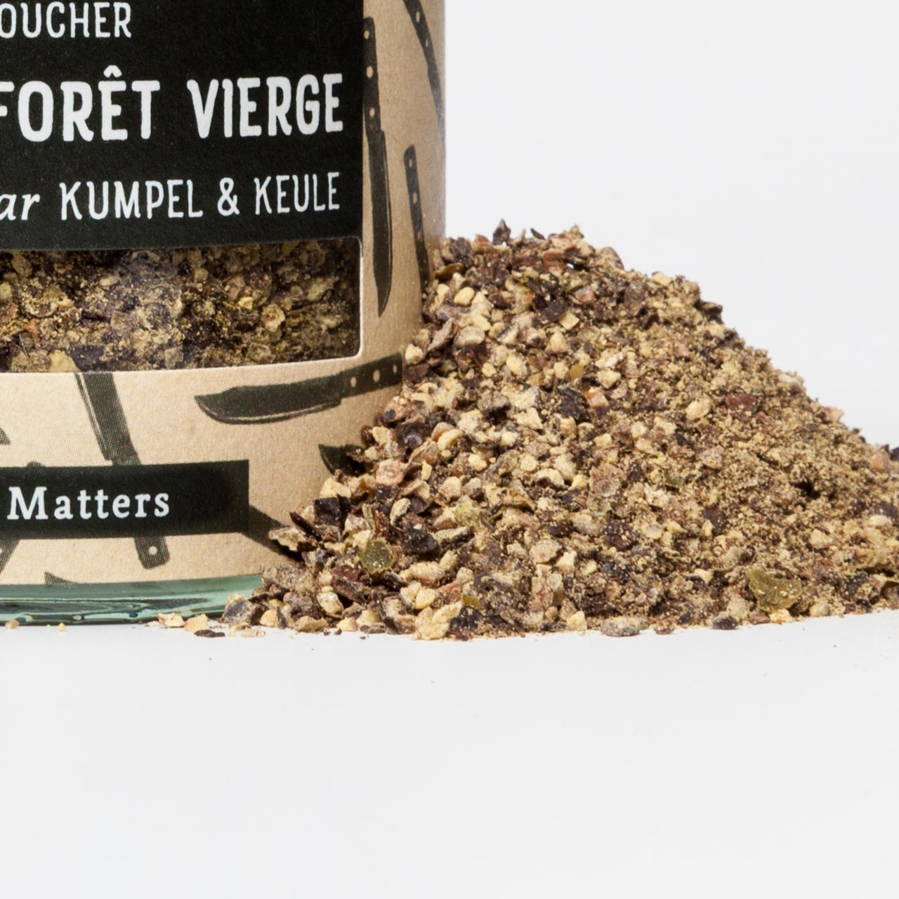 Poivre concassé de la forêt vierge